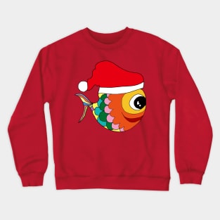 Merry Fishmas Crewneck Sweatshirt